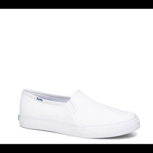NIB KEDS “Double Decker” Slip On Canvas Shoes